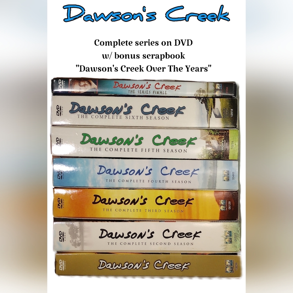 Dawson's Creek- complete series + bonus scrapbook of cast